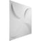 Ekena Millwork Pinwheel EnduraWall Decorative 3D Wall Panel, White, 19 5/8"W x 19 5/8"H WP20X20PIWH - alternate 4